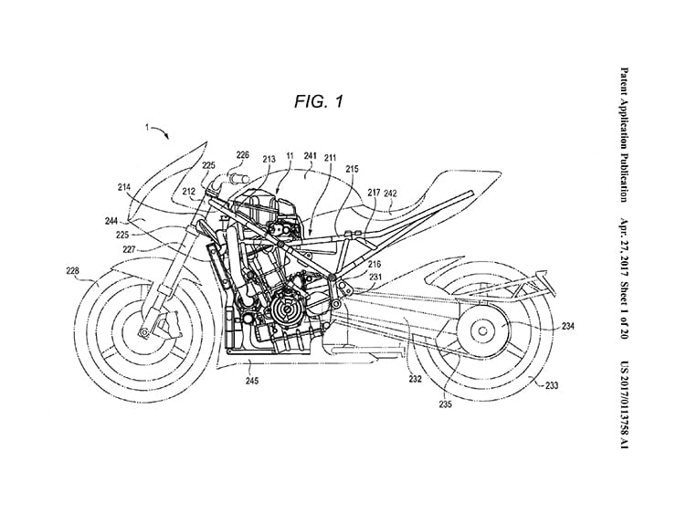 16 new patents filed for the Suzuki Turbo Twin