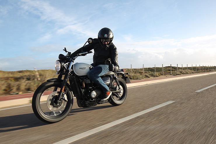 Thumbs up for the 2019 Triumph Street Scrambler