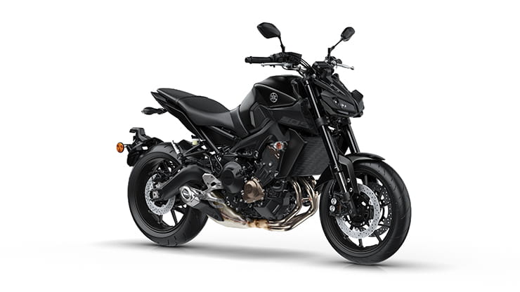 Yamaha MT-09 available in three colours: Tech Black