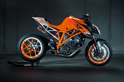 KTM's Super Duke 1290R - the 2013/2014 bike we want to ride most. Shame it's not at the NEC.