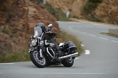 Moto Guzzi's California 1400 on test. This is the Touring version.