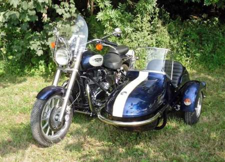 Triumph Bonneville with Watsonian Squire sidecar
