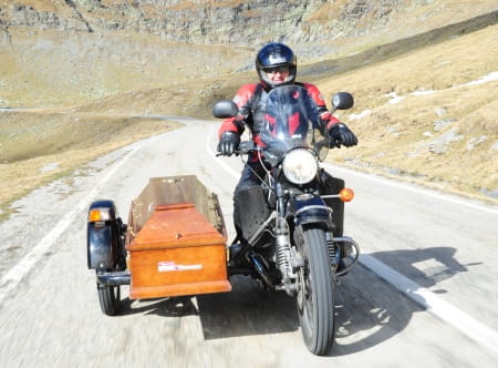 A ural motorcycle with a difference