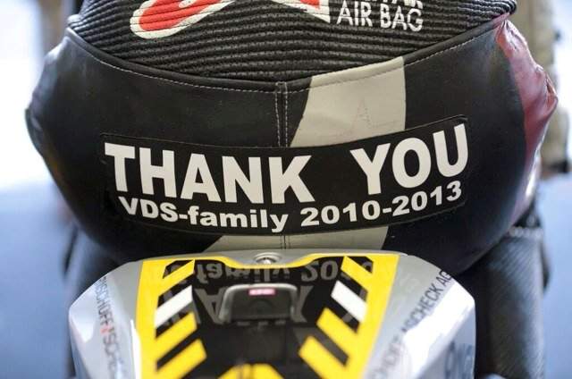 Scott Redding's message to the Marc VDS team at the final race in Valencia