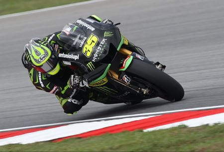 Crutchlow on his M1 in 2013