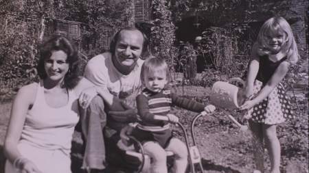 The Hailwood Family; Pauline, Mike, David and Michelle