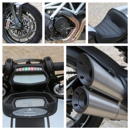 Ducati's Diavel Carbon - close up