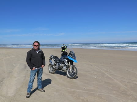Better than a Donkey, BMW's R1200GS at the beach