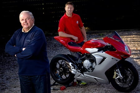 Valentine isn't finished with the MV Agusta project