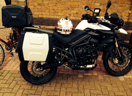 Triumph Tiger XC ready to hit the road