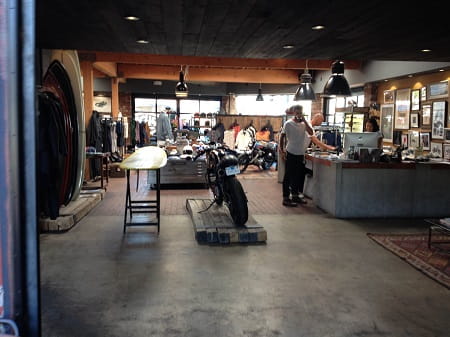 Not your average motorcycle shop...