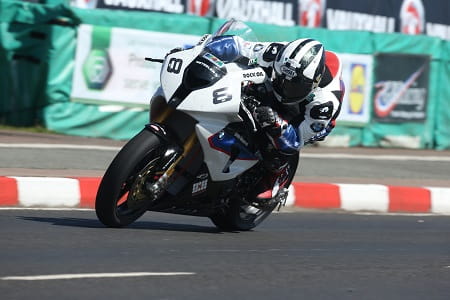 Michael took the second superbike win