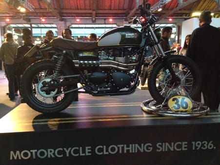 Barbour and Triumph collaborate