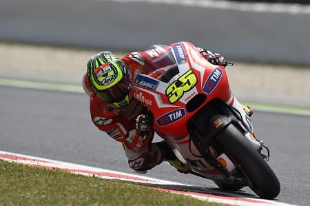 Crutchlow is struggling with the Ducati