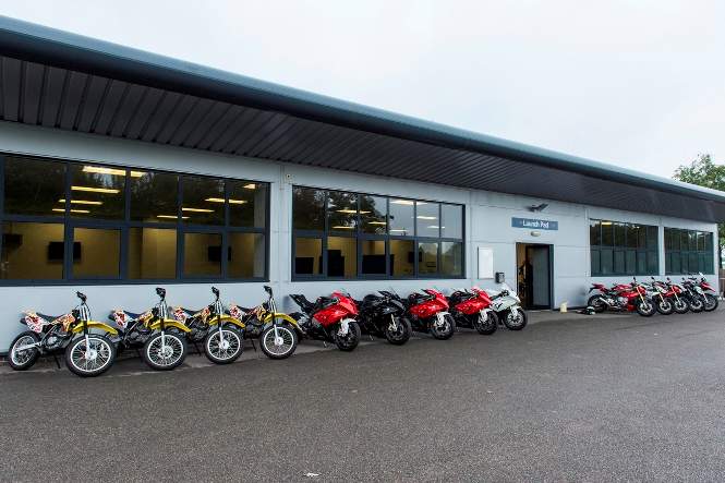 You'll ride one of each on the BMW Track & Road Experience Day