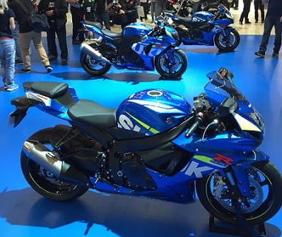 The smaller GSXRs will also get the MotoGP livery