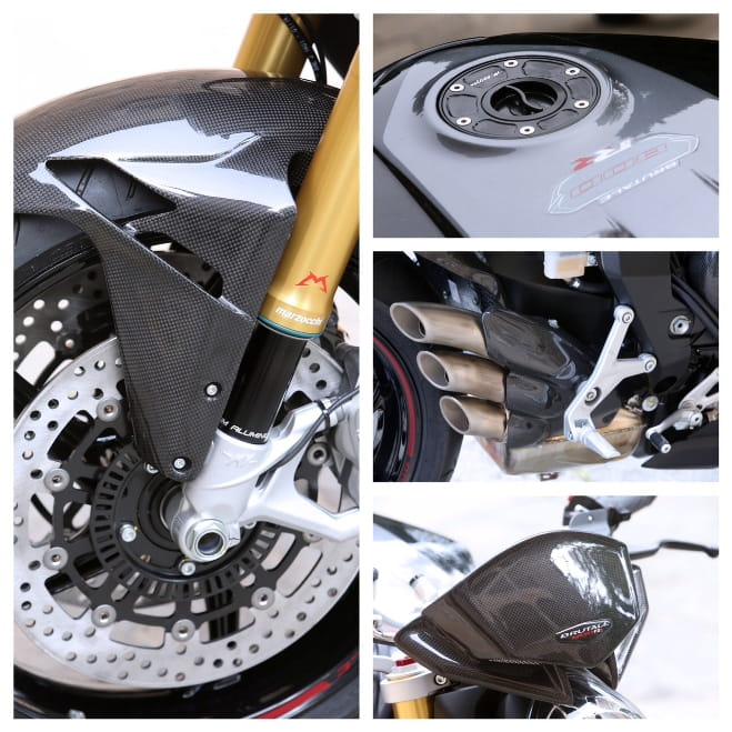 The finer detail of the Brutale 800 RR