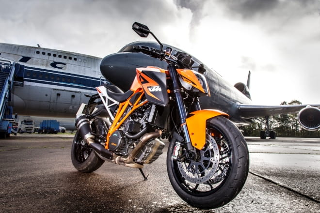 KTM squared up to an RAF plane, it wasn't scared