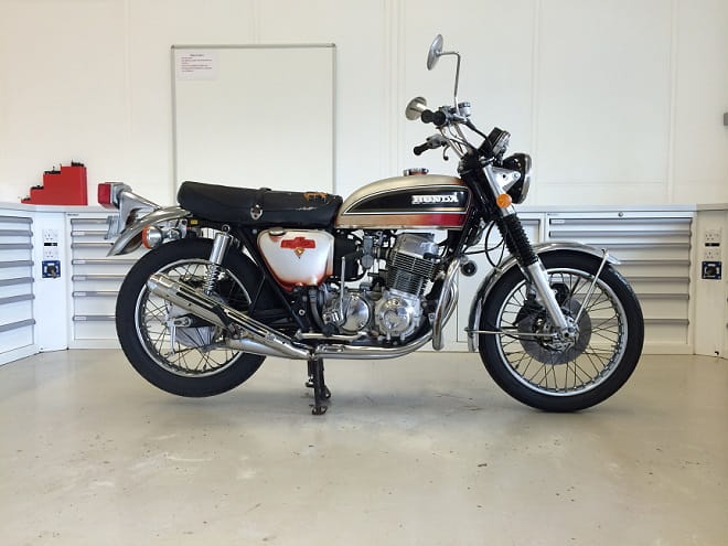 Bike Social's Honda CB750 has been transformed from this...
