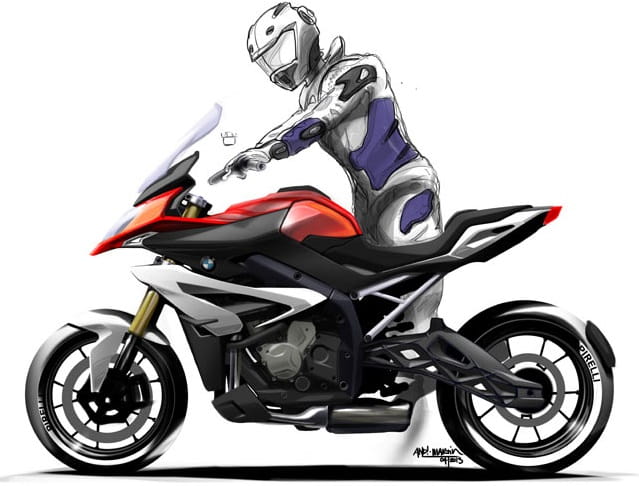 A design sketch of the S1000XR