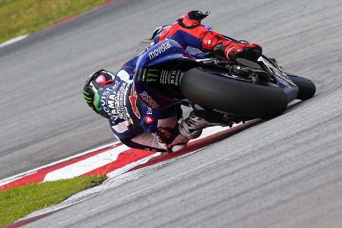 Lorenzo was fastest on the second day