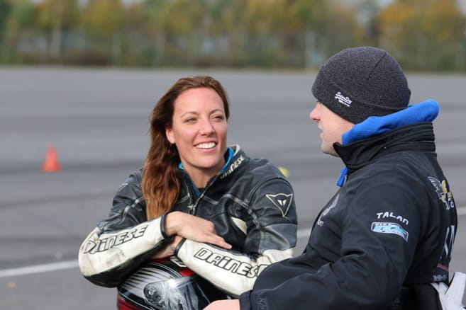Jane and Talan, Paralympians and motorcyclists