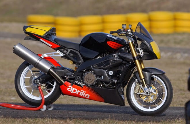 The limited edition Aprilia was launched in 2003