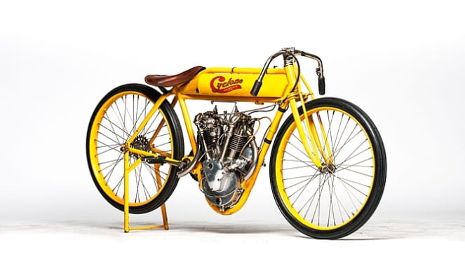 Cyclone was bought at the Steve McQueen Estate Auction in 1984