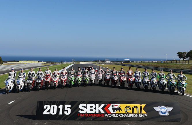 The 2015 World Superbike Championship is go!