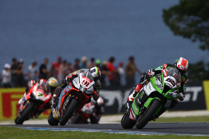 Rea won the first race