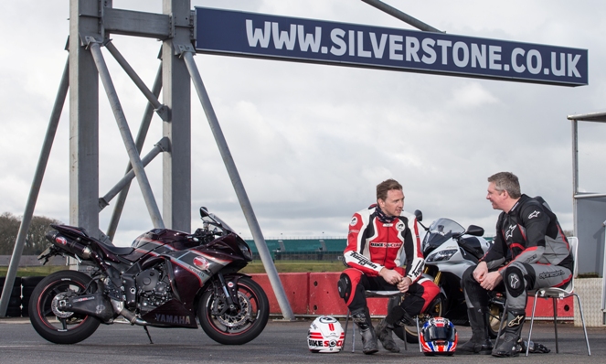 Bike Social's Michael Mann meets Silverstone's Managing Director, Patrick Allen