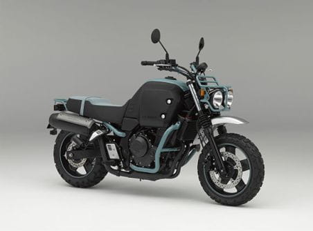The Honda Bulldog concept bike as unveiled at the Osaka Motorcycle Show