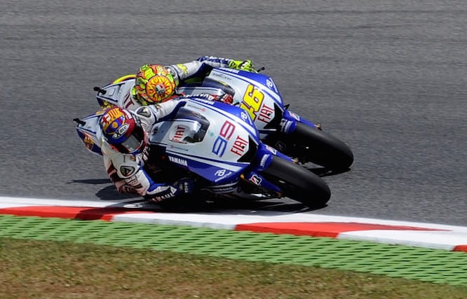 Rossi vs Lorenzo, Catalunya, 2009