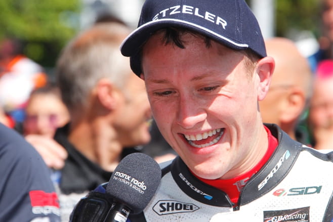 2014 Lightweight TT race winner, Dean Harrison