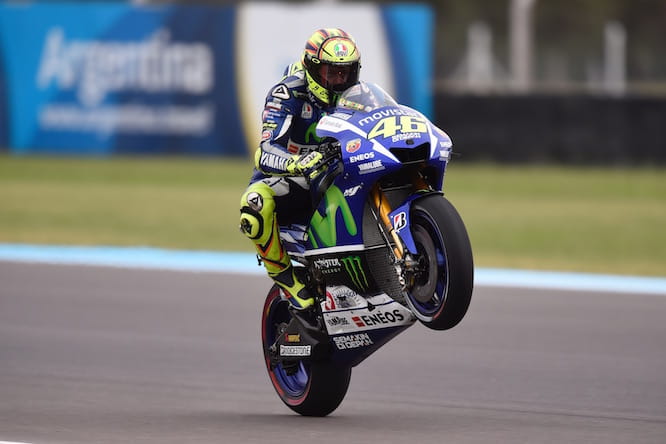 Rossi leads the championship