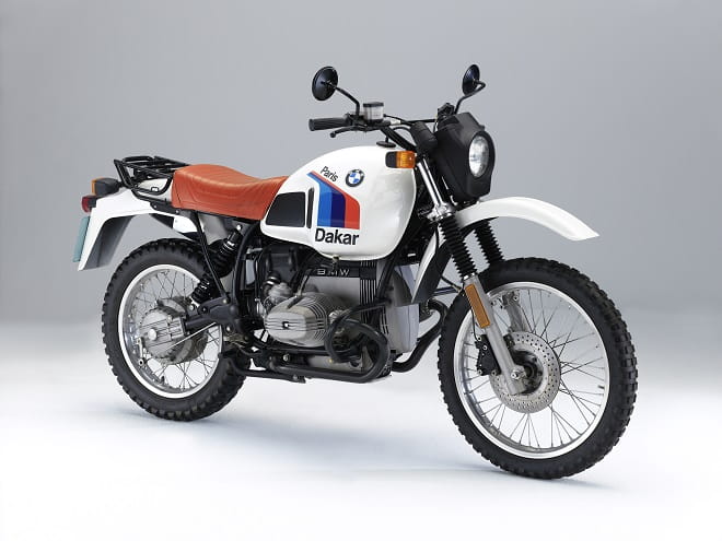 The 1981 Dakar replica, made after the BMW's win