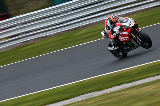 Brookes took the R1's first British Superbike pole