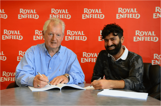 Royal Enfield buys Harris