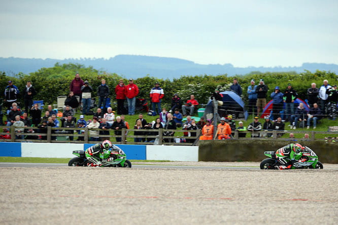 Sykes dominated race two