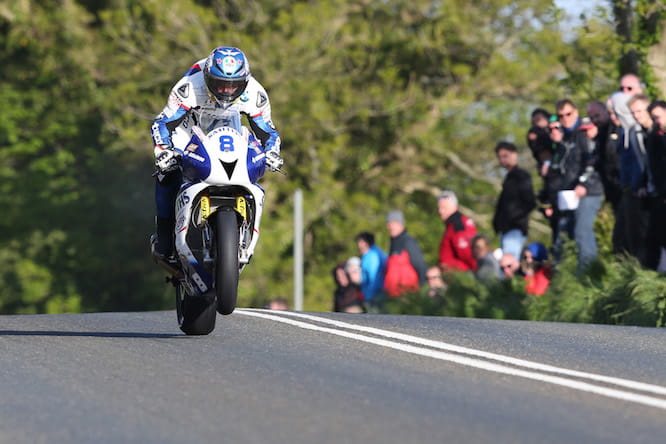 Guy Martin took his first podium of the week