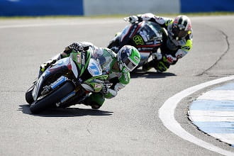 James Ellison leads Byrne at Donington and for the title