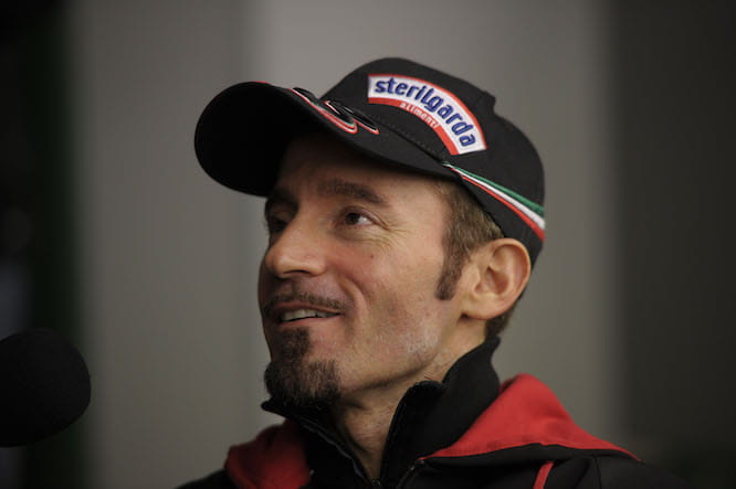 Biaggi could mix it at the front this weekend