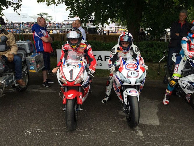 McGuinness will be there with his #1 Fireblade
