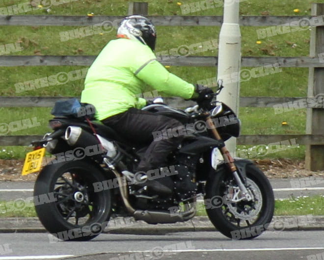 2016 Speed Triple spotted testing