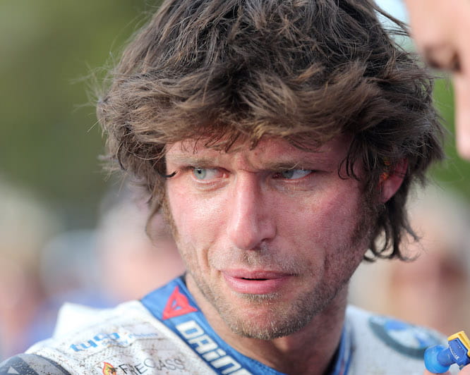 The bad weather won't stop Guy Martin