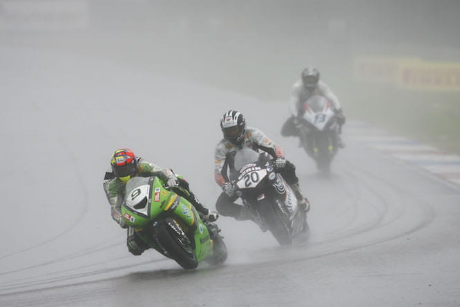 Chris Walker won from the back at Assen in 2006