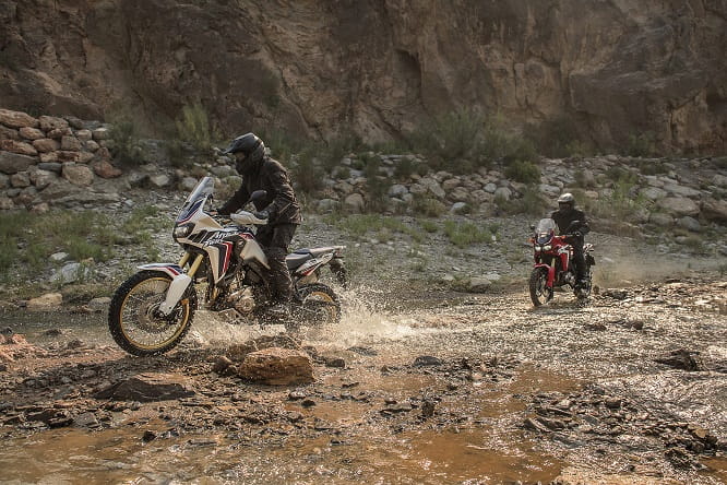 Off-road appeals to the new Africa Twin