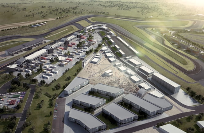 Artists Impression of the stunning Circuit of Wales