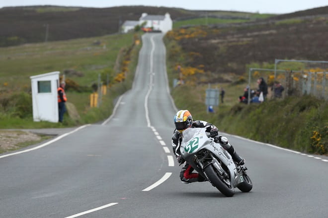 Norton ran a 650 at the Isle of Man TT this year with MCN's Adam Child on-board.