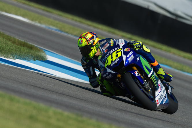 Rossi took an important third place